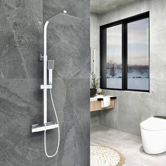 Bathroom Shower 38 Degrees Constant Temperature Shower, Single Function, Height Can Be Adjusted Freely.