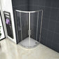 800|900|1000mm EasyClean Glass Walk In Quadrant Shower Enclosure 1900MM