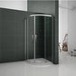 800|900|1000mm Walk In Quadrant Shower Enclosure sliding glass door 1850 height