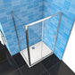 Bathroom Sliding Shower Door 8mm NANO EASY CLEAN tempered clear glass