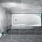 2 Fold EasyClean Shower Pivot Bath Screen 1200|1000| 900X1400mm 180 degrees Hinge Chrome
