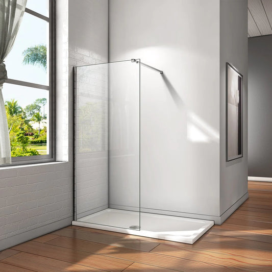 700-1400mm Wet Room Shower screen 8mm NANO glass,1850 1950 2000 Height
