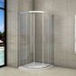 Chrome Quadrant Shower Enclosure shower cubicle 1900mm height
