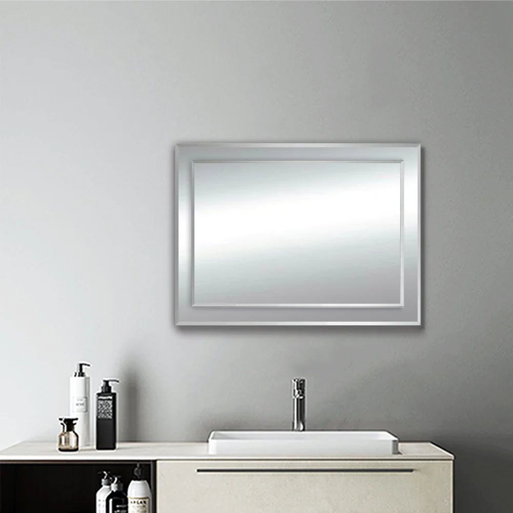 Rectangular Bevelled Designer Bathroom Wall Mounted Bathroom Mirrors