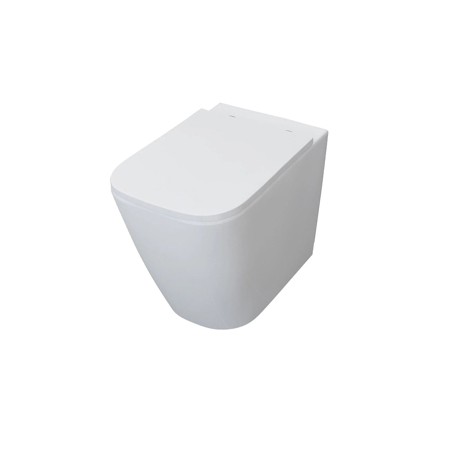 Bathroom Back To Wall Toilet Pan WC Soft Close Seat (UF) BTW