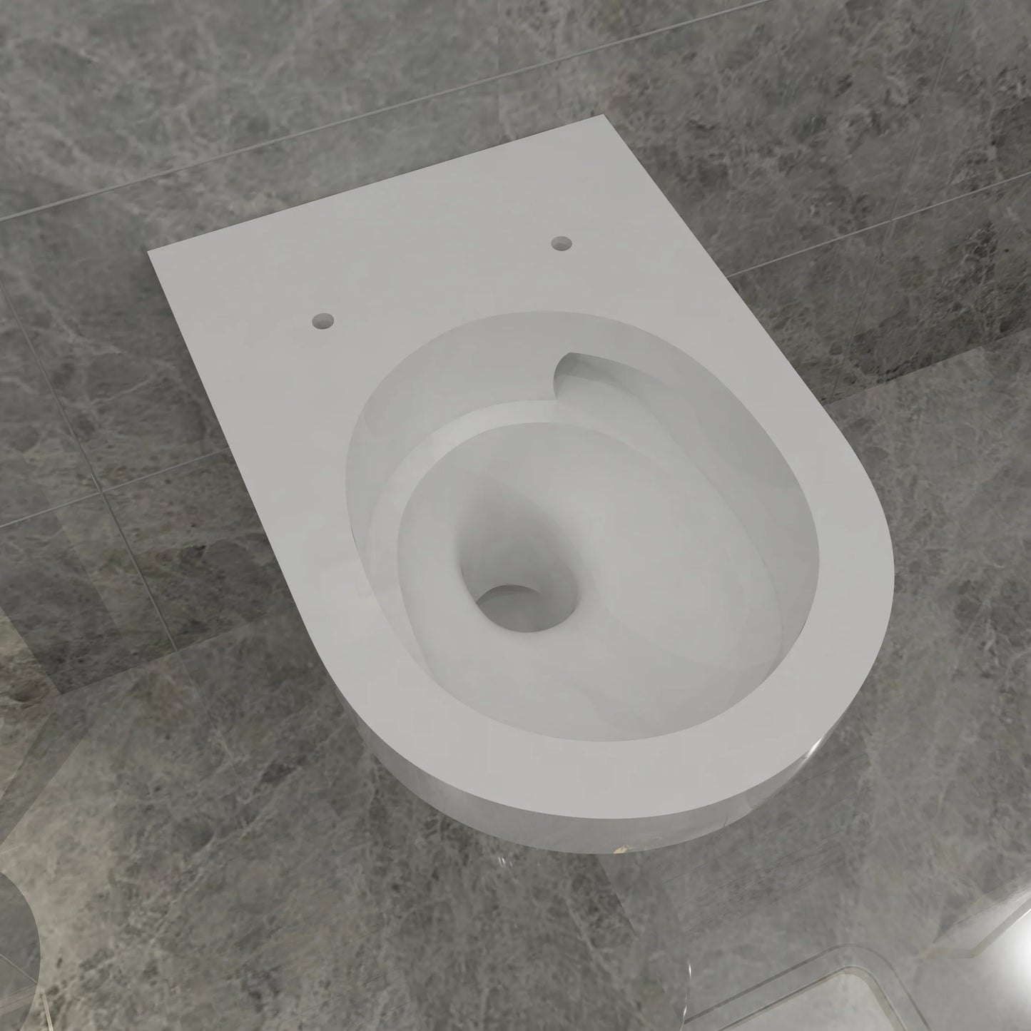 Wall HungToilet Modern Pan Cloakroom UF Soft Close Seat Round