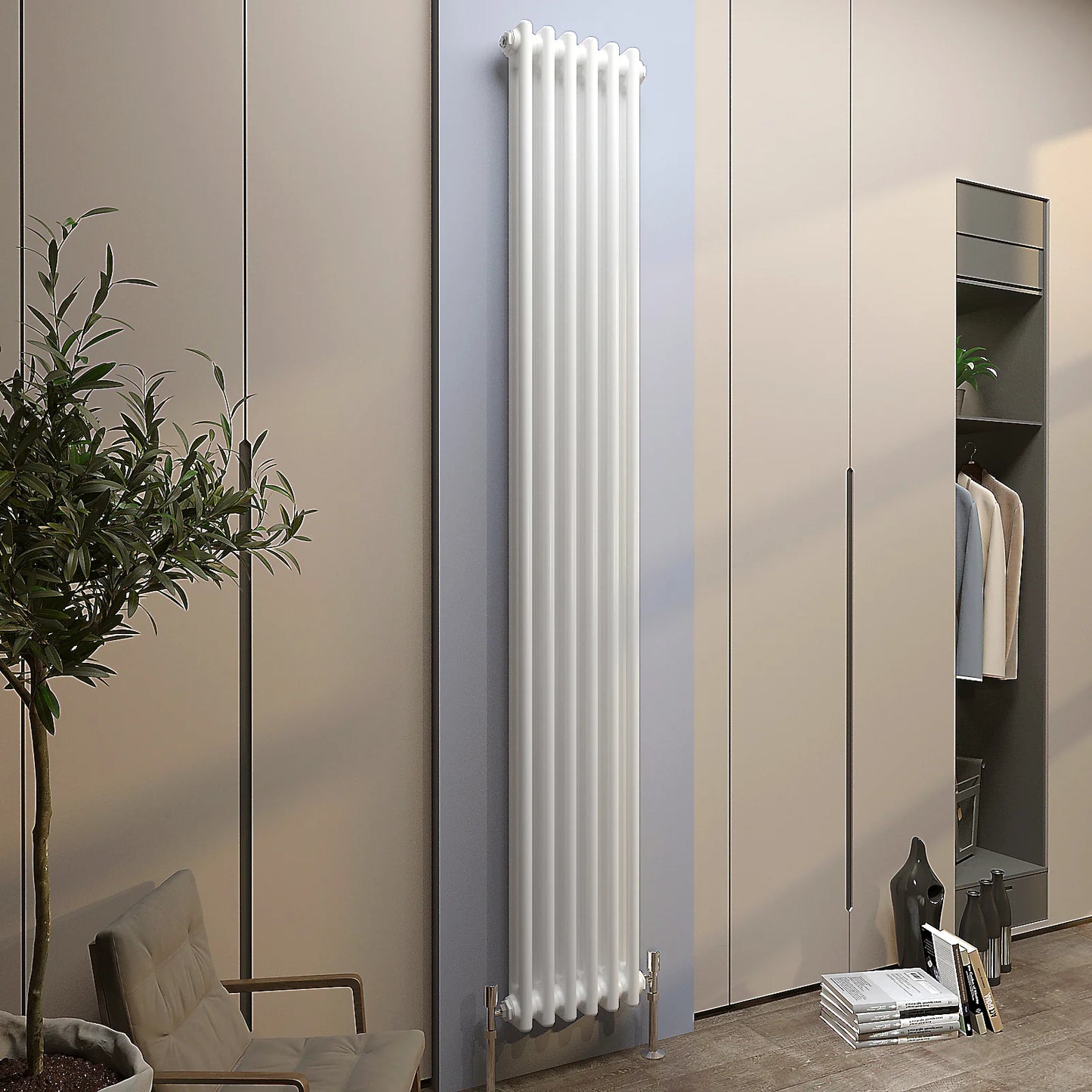 Cast Iron Style Vertical Tall Traditional 2&3 Column Central Heating Radiator