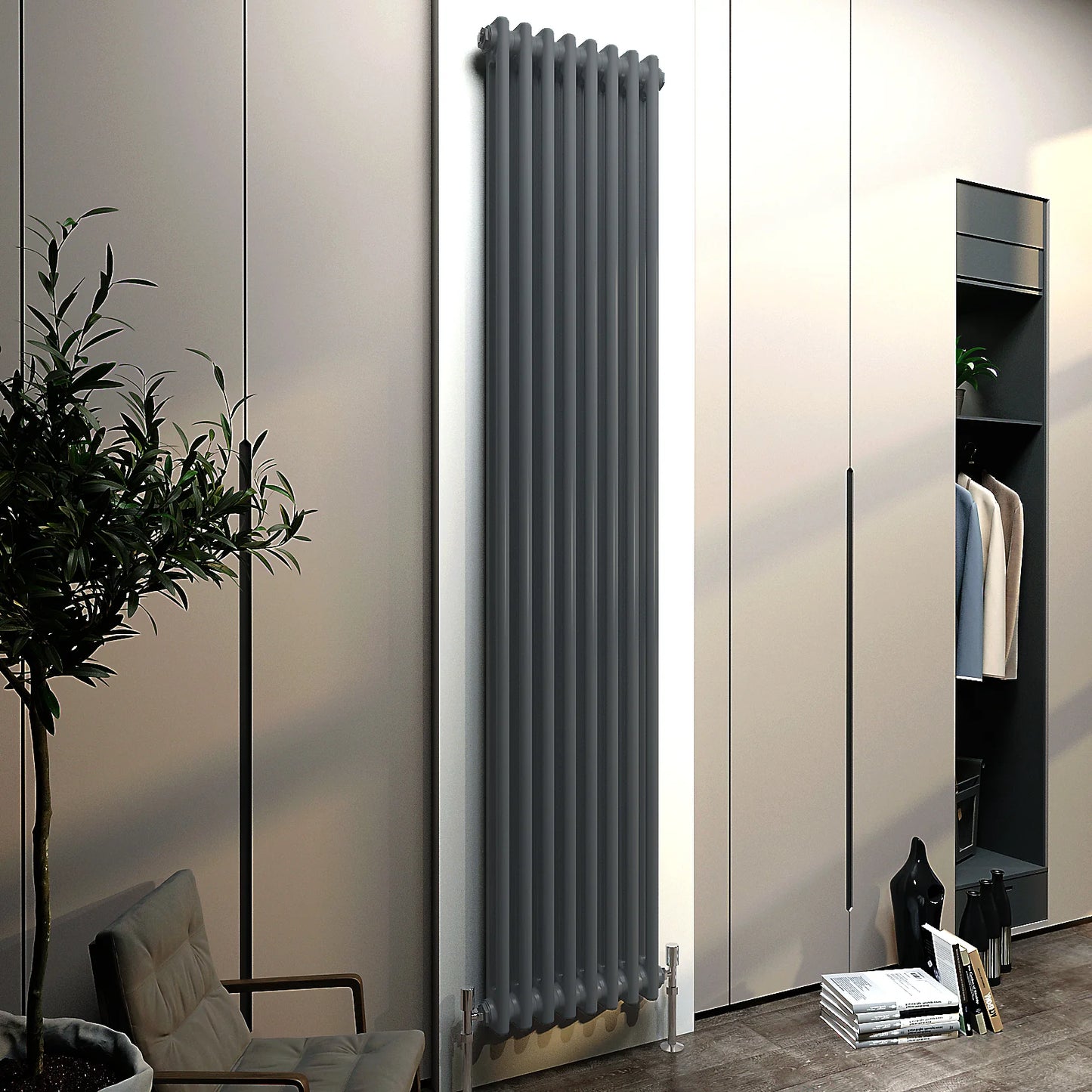 Cast Iron Style Vertical Tall Traditional 2&3 Column Central Heating Radiator