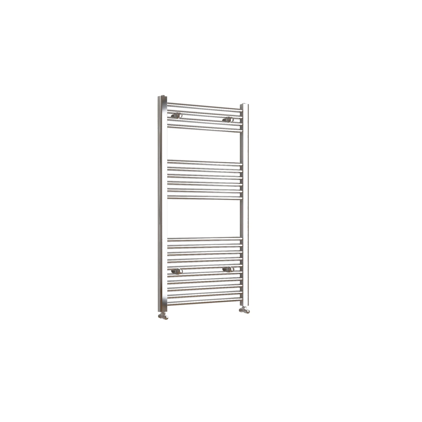 Chrome Bathroom Central Heating Towel Rail Straight Designer Ladder Radiator Warmer