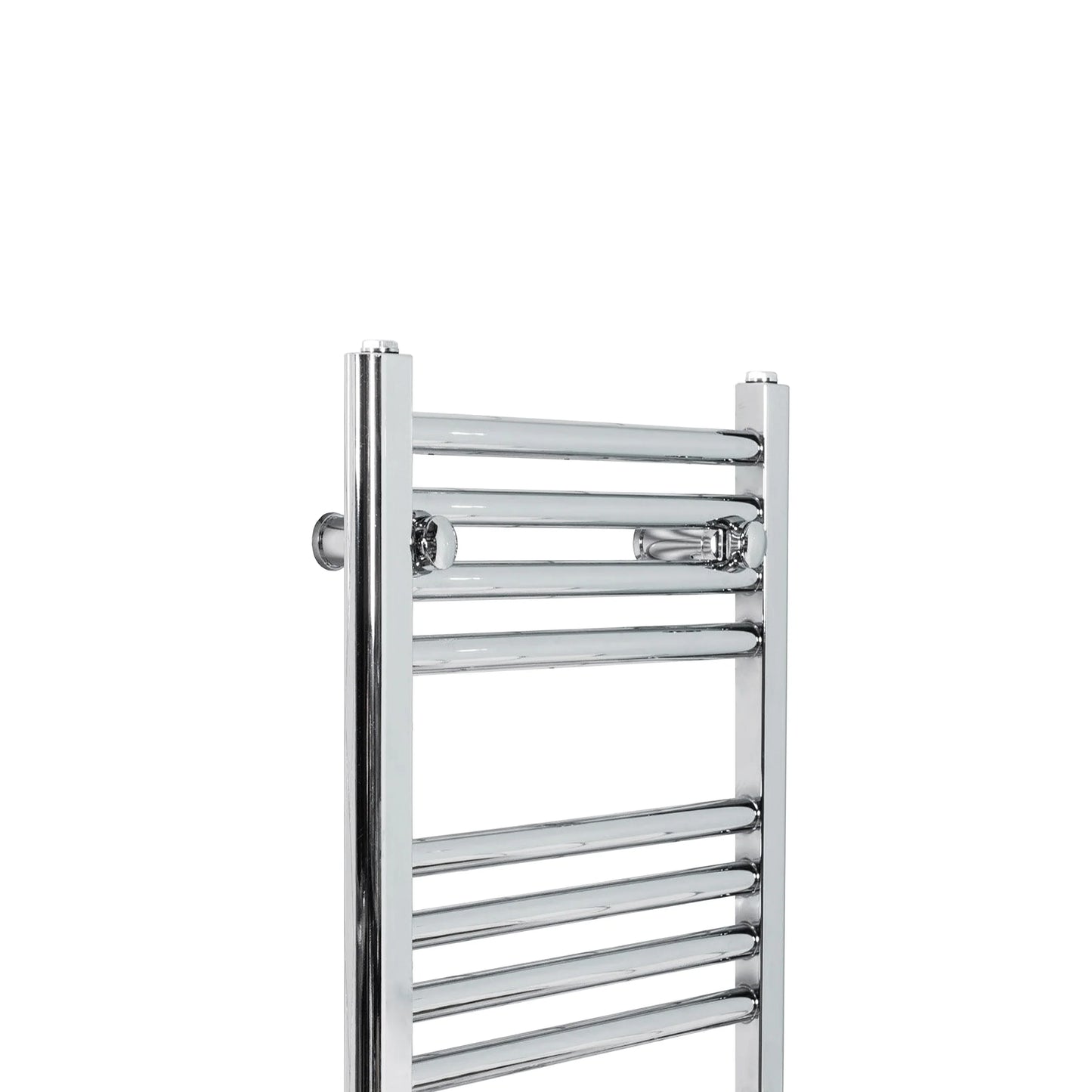 Chrome Bathroom Central Heating Towel Rail Straight Designer Ladder Radiator Warmer