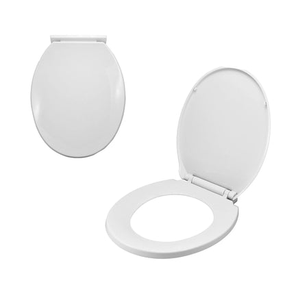 Traditional Victoria Style Ceramic Close Coupled Toilet White Dual Flush Bathroom WC