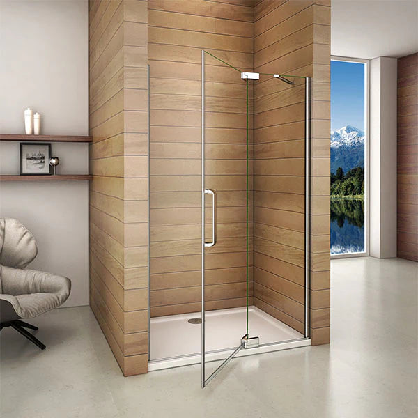 Pivot Shower Frameless Door 195cm height 8mm NANO Glass