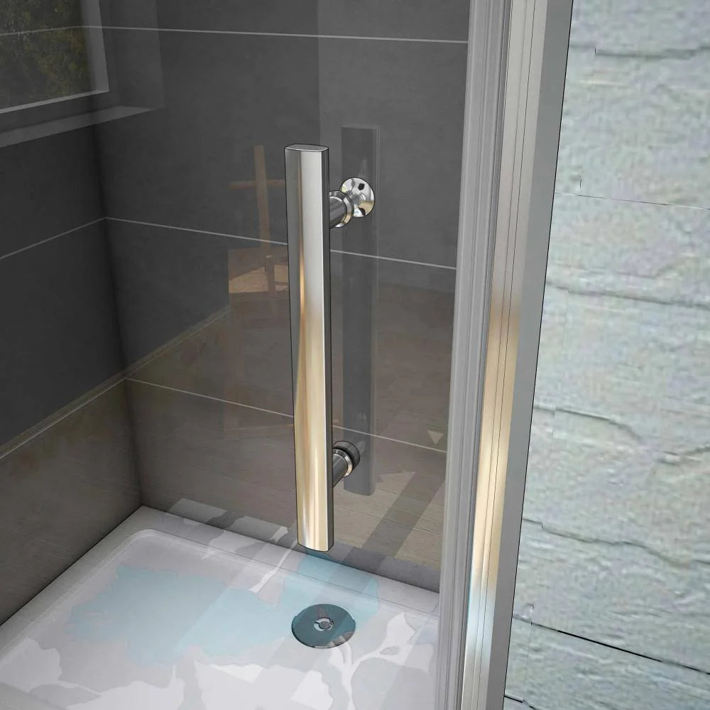 Frameless Pivot Shower Door Enclosure