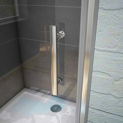 Frameless Pivot Shower Door Enclosure