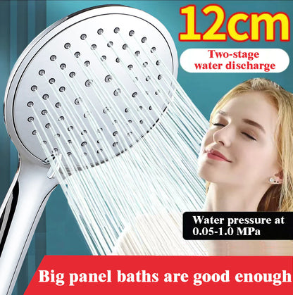 Thermostatic Shower Mixer Square 38 °C Thermostat Shower System with Rainfall Shower Head, 5-Function Handheld Showers, Anti Scald Shower Mixer Bar Kit, the height can be adjusted freely