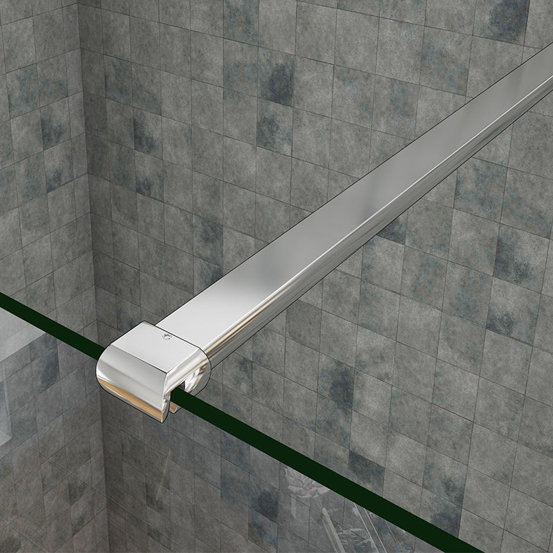 700-1400mm Walk in Wet Room Shower screen,8mm NANO glass,1850 1950 2000 Height