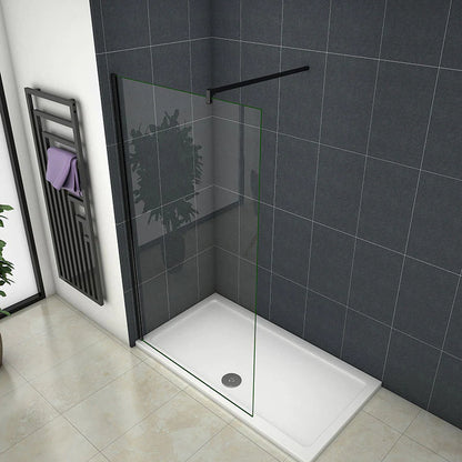 700-1400mm Walk in Wet Room Shower screen,8mm NANO glass,1850 1950 2000 Height