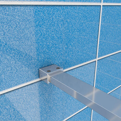 Wet Room Shower Screen Walk In Shower Enclosure 8mm Easy Clean NANO Glass 1900mm Height