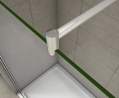 700-1400mm Walk in Wet Room Shower screen,8mm Easyclean glass,1850 1950 2000 mm Height