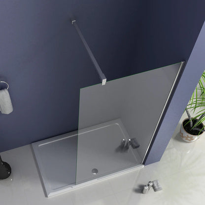 walk in Wet Room Shower screen700-1400x2000mm, 8mm NANO glass