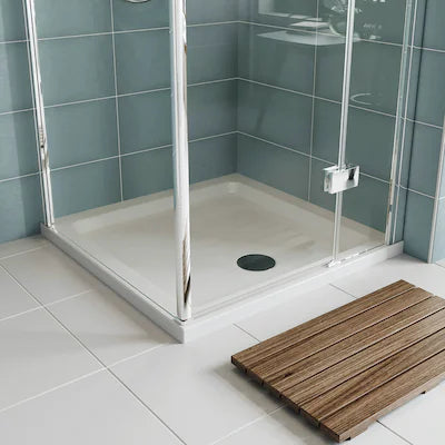 Ultra - Slim Low Profile Stone Resin Shower Tray Square