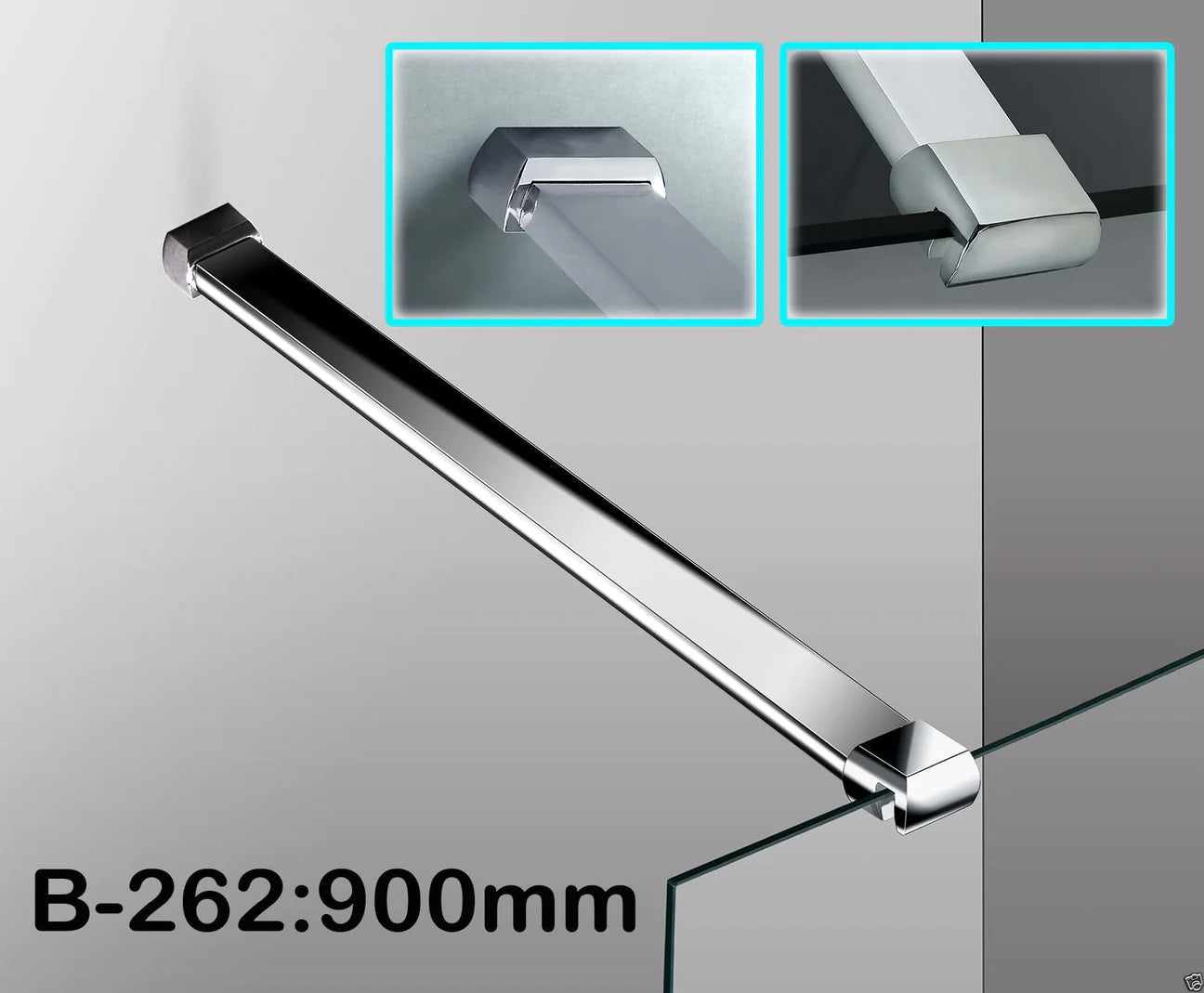 support bar (All sizes) aluminium zinc alloy wet room screen walk in shower accessories